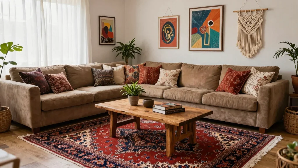 16 Persian Rug Living Room Aesthetic Ideas: Timeless Artful Style