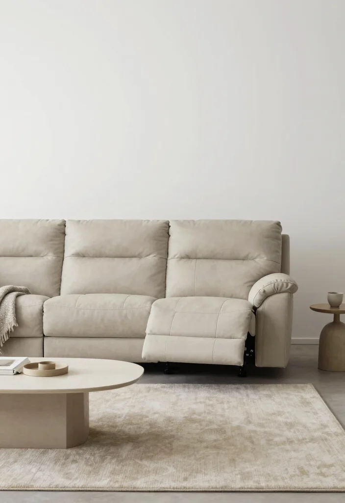 16 Recliner Couch Living Room Ideas: Comfort Meets Style - 16. Minimalist Approach 1