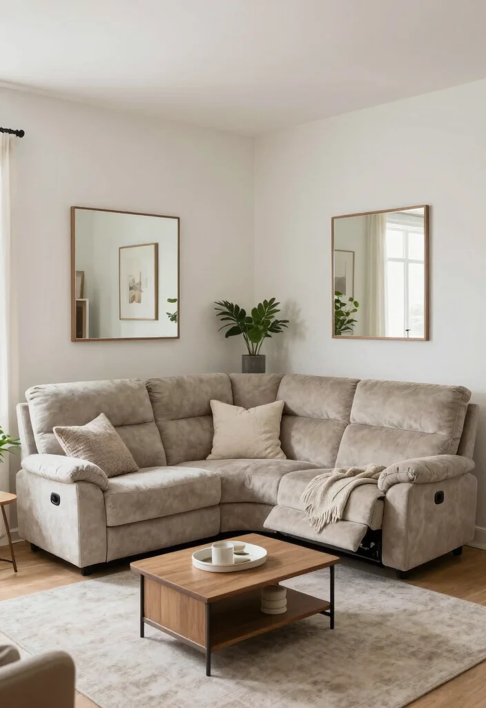 16 Recliner Couch Living Room Ideas: Comfort Meets Style - 7. Smart Space Savers 1