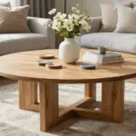 16 Round Table Decor Living Room Ideas for Soft Balanced Styling