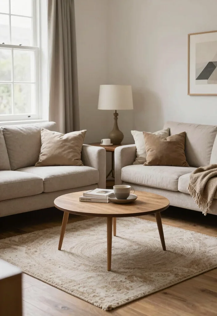 16 Rugs in Living Room Size Ideas: Get Proportions Right - 7. Small Area Rugs for Accent Spaces 1