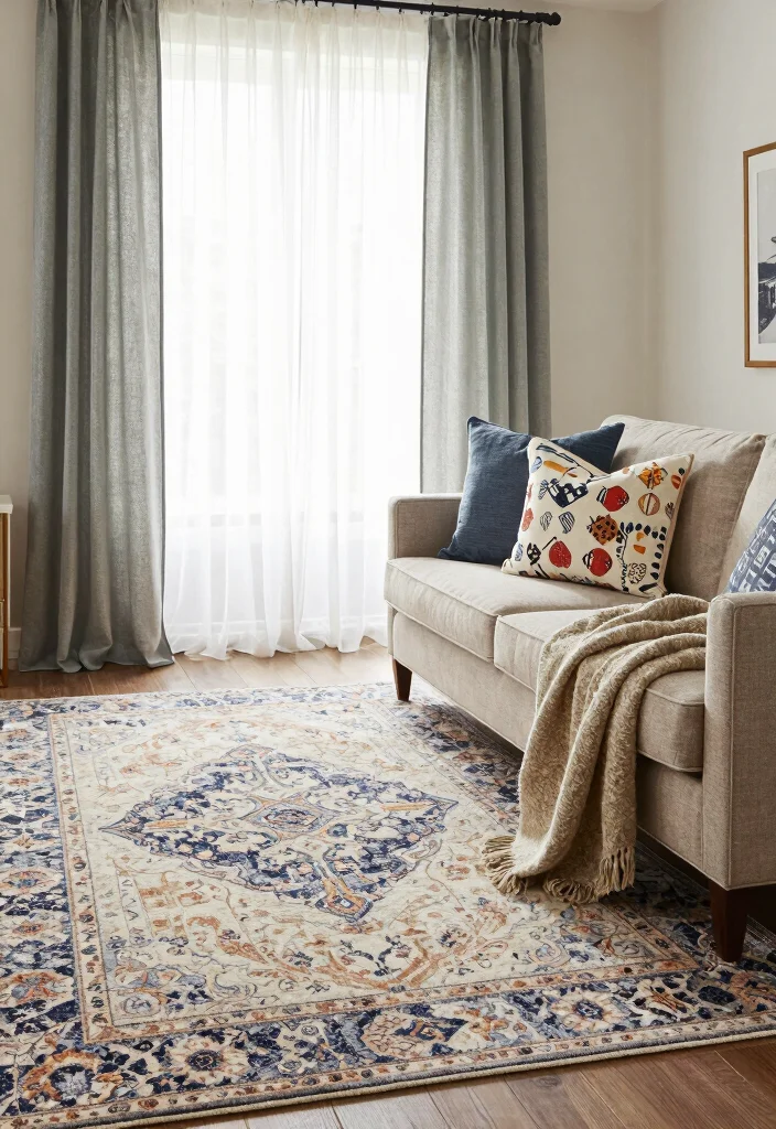 17 Chic Feminine Living Room Decor Ideas for Your Girl Apartment - 5. Layered Textiles 1