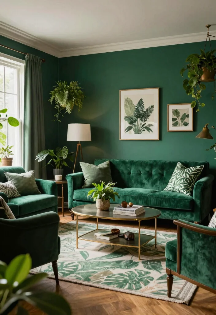 17 Emerald Green Living Room Decor Ideas Rich Luxe Vibes - Conclusion 1