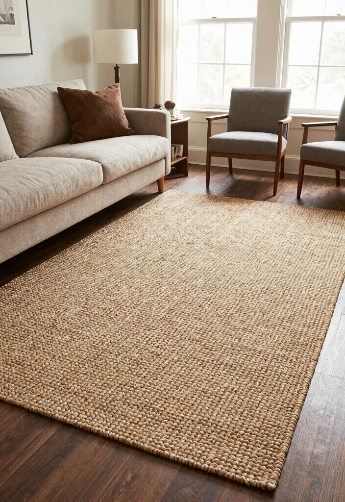 17 Living Room Couch and Two Chairs Ideas for a Balanced, Cozy Layout - 13. Rugs to Define Spaces 1