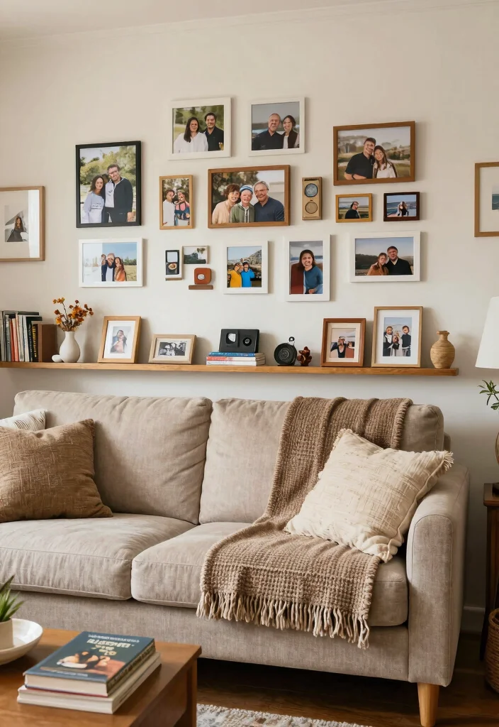 17 Living Room Couch and Two Chairs Ideas for a Balanced, Cozy Layout - 9. Personal Touches 1