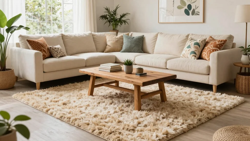17 Wool Rugs Living Room Ideas Cozy Natural Texture