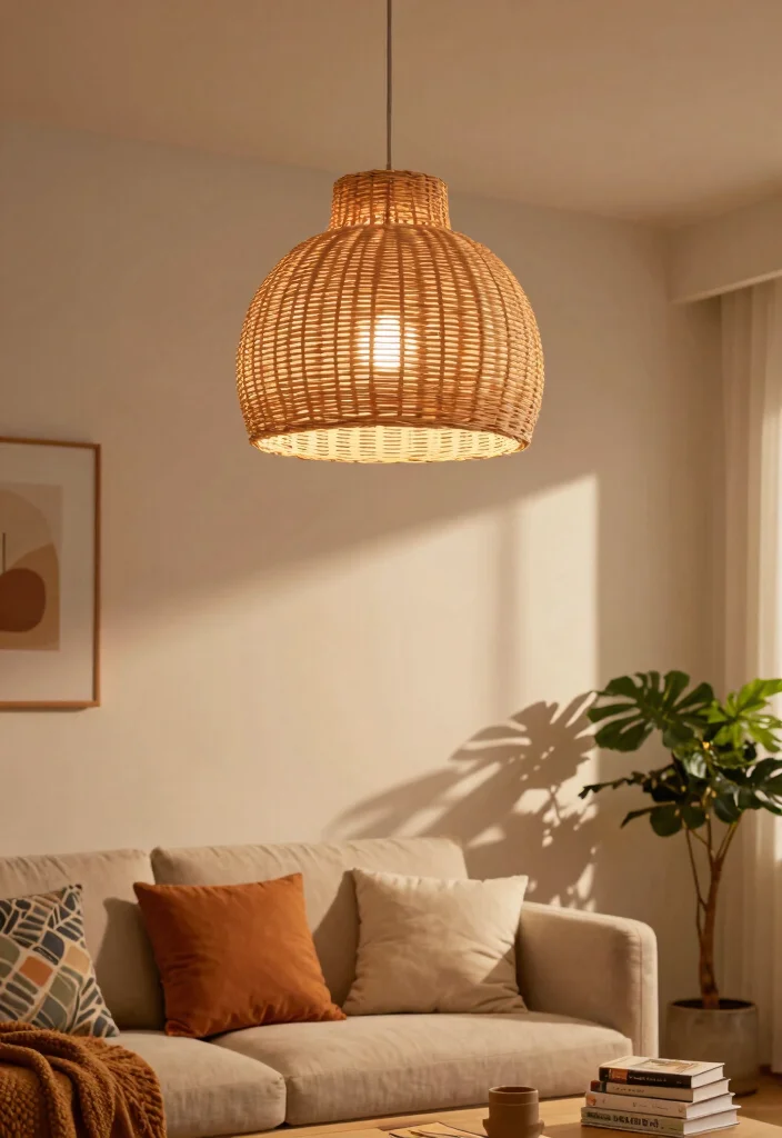 18 Affordable Living Room Decor Ideas Stylish on a Budget - 16. Statement Lighting Fixtures 1
