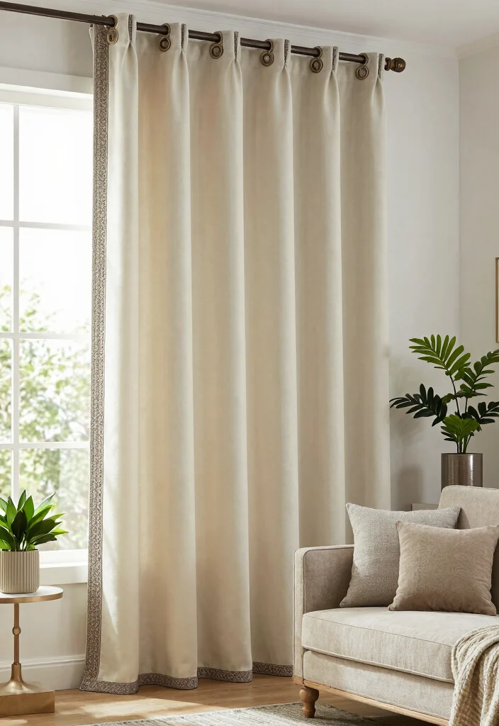 18 Curtain Hacks Living Room Ideas Easy Style Upgrades - 18. Use Curtain Rings for Added Functionality 1