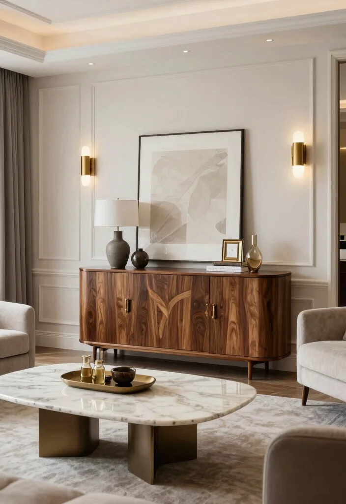 18 Luxury Home Decor Living Room Ideas for an Elegant High-End Feel - 14. High-Quality Finishes 1