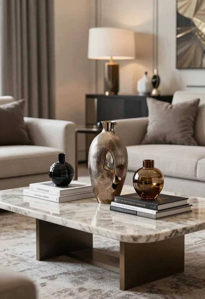 18 Luxury Home Decor Living Room Ideas for an Elegant High-End Feel - 17. High-End Accessories 1