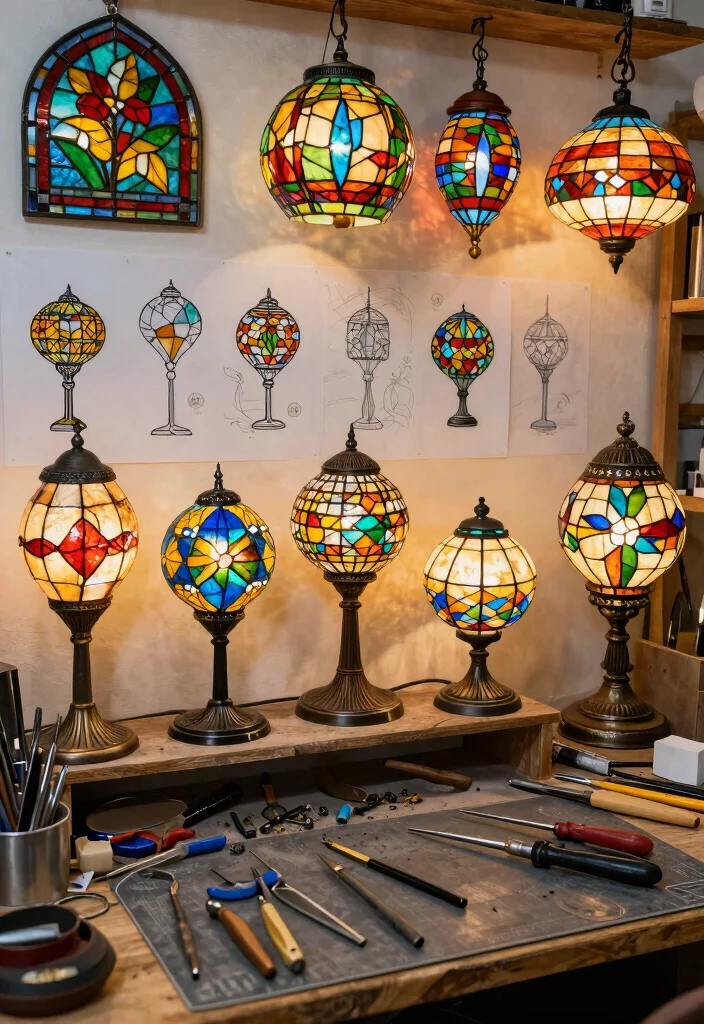 18 Tiffany Lamps Living Room Decor Ideas Vintage Warm Glow - 11. Customization Options 1