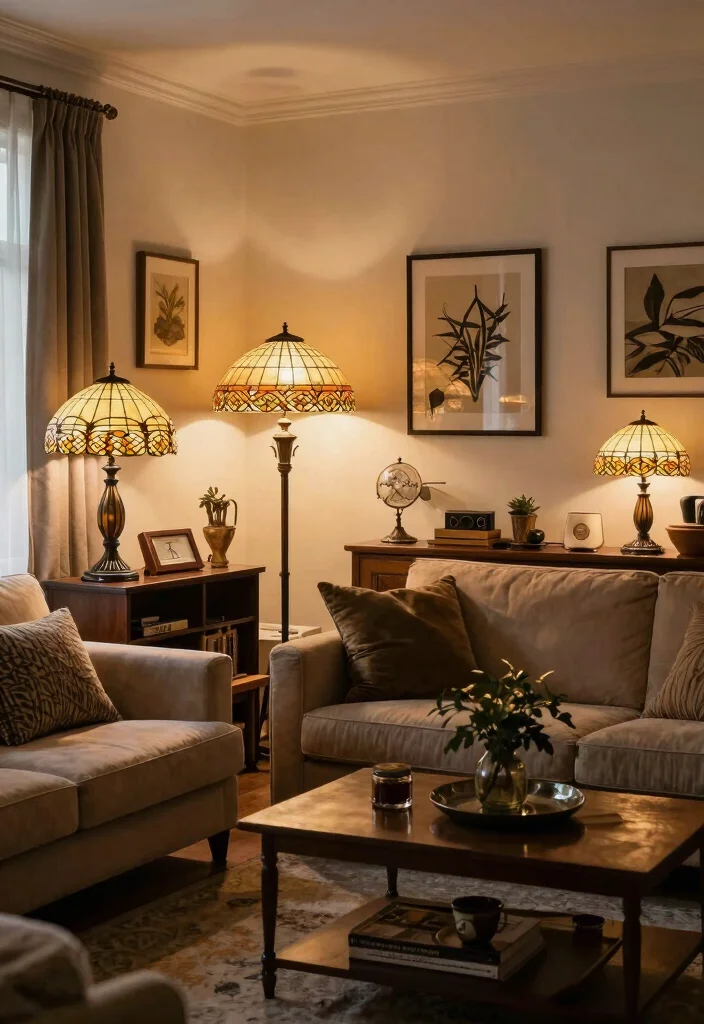 18 Tiffany Lamps Living Room Decor Ideas Vintage Warm Glow - Conclusion 1