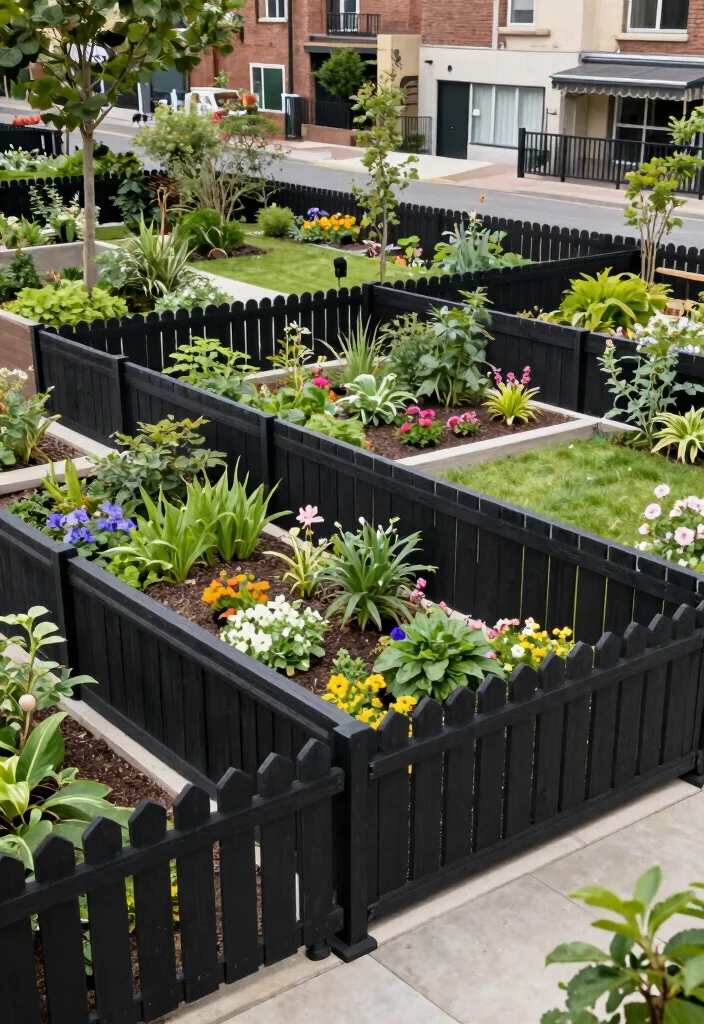 12 Black Wood Fence Ideas That Don't Show Dirt and Weathering - Conclusion 1