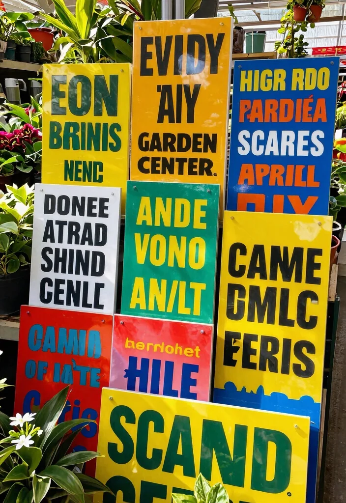 12 Outdoor Signboard Design Ideas That Get Noticed From the Street - 3. Brightly Colored PVC Boards 1