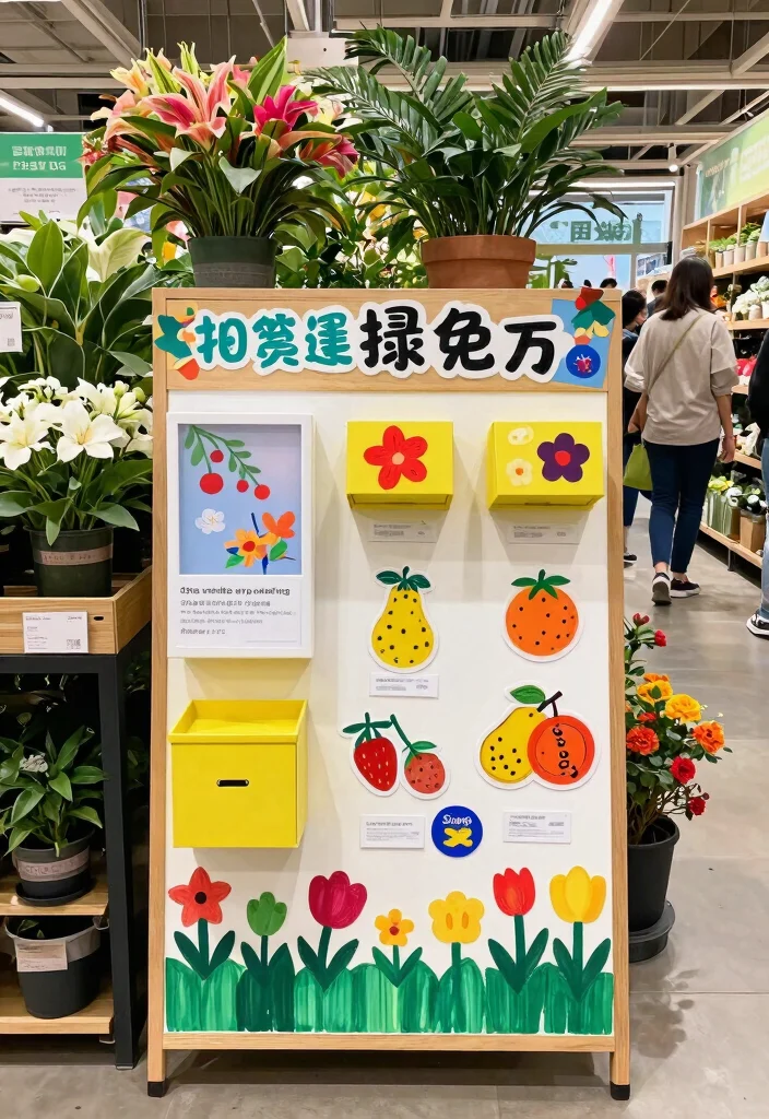 12 Outdoor Signboard Design Ideas That Get Noticed From the Street - 7. Seasonal Display Boards 1