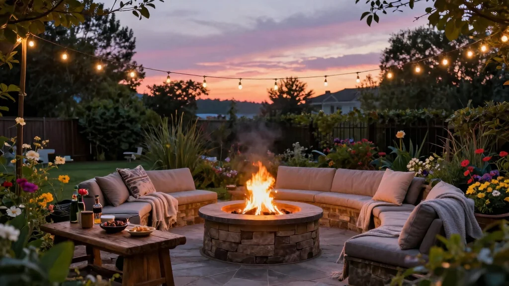12 Paver Fire Pit Ideas That Don't Need Mortar or Special Skills