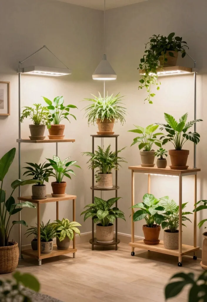 12 Plant Stand With Grow Light Ideas for Windowless Rooms - Conclusion 1