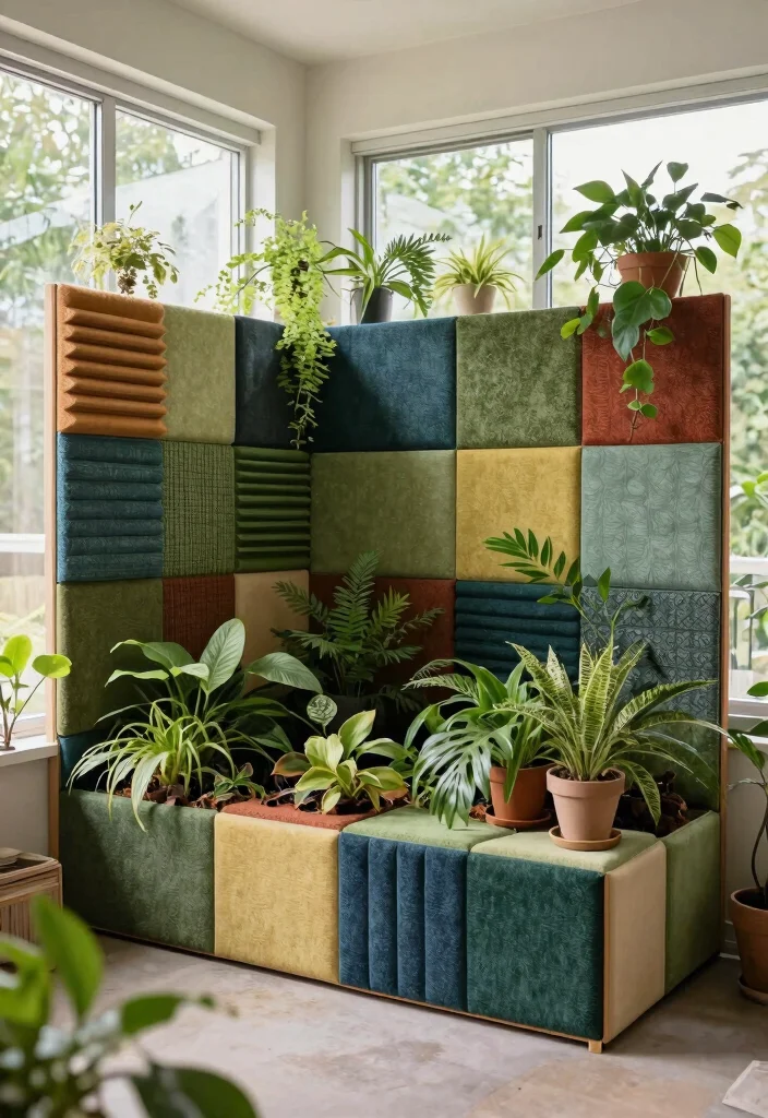 14 Acoustic Ceiling Panels That Kill Echo Without Looking Ugly - 10. Customizable Modular Panels 1