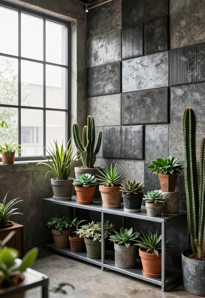 14 Acoustic Ceiling Panels That Kill Echo Without Looking Ugly - 7. Industrial Chic Panels 1