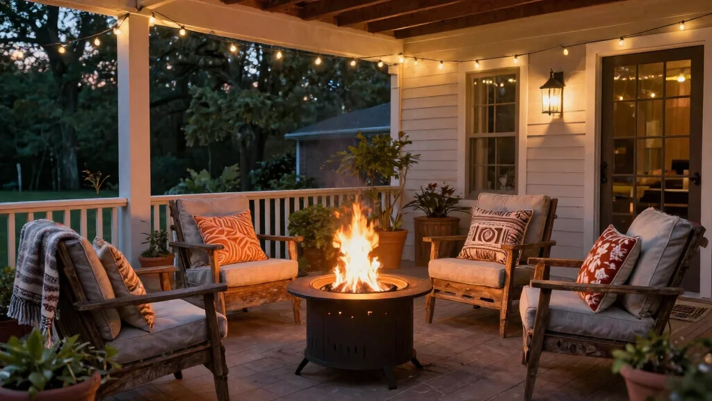 14 Back Porch Fireplace Ideas That Add Heat Without a Full Build