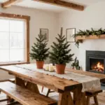 14 Farmhouse Christmas Decor Ideas That Feel Warm Without Clutter