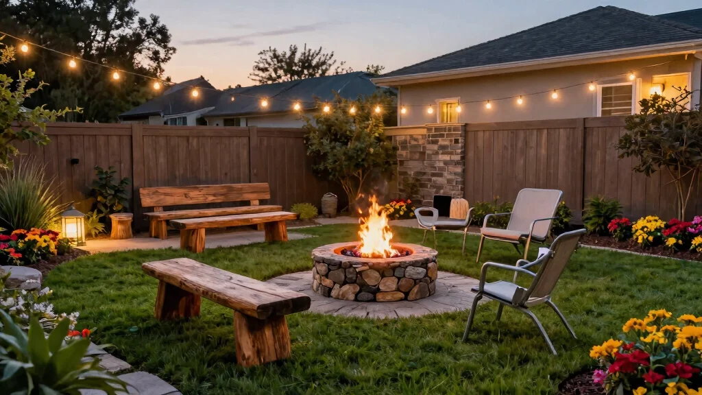 14 Firepits Backyard Landscaping Ideas That Don't Kill the Grass