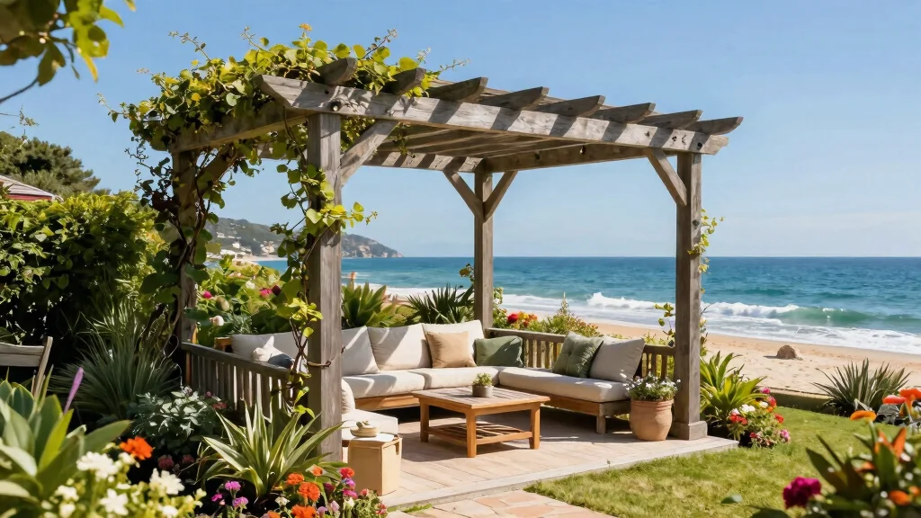 14 Free Standing Pergola Ideas That Stay Put in High Winds