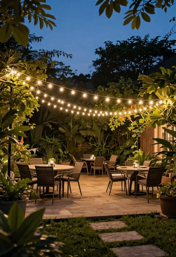 14 Hanging Lights in Backyard That Don't Need New Wiring - 4. String Lights for a Classic Look 1
