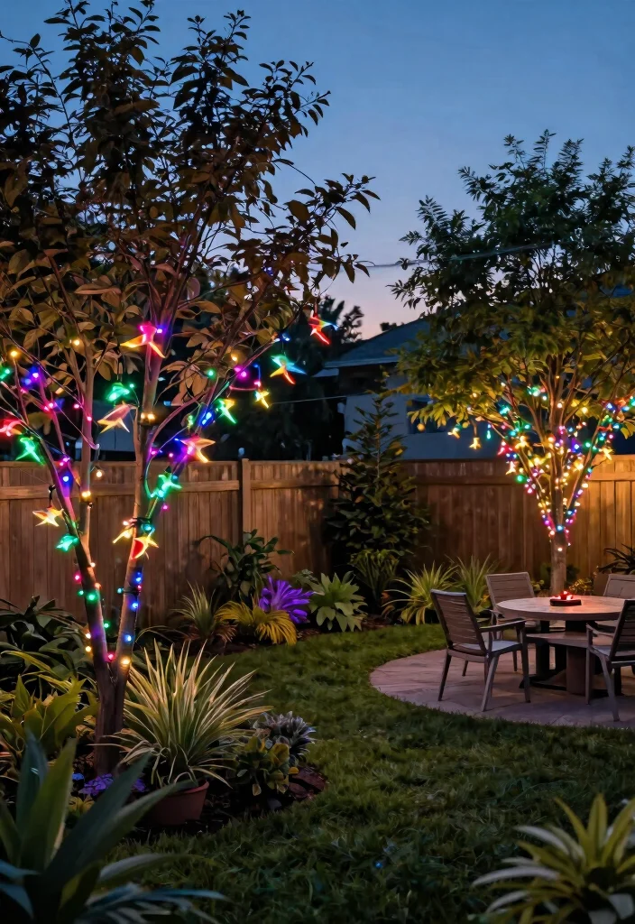 14 Hanging Lights in Backyard That Don't Need New Wiring - 9. LED Solar Hummingbird Lights 1