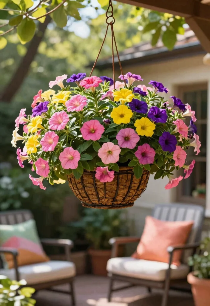 14 Potted Plants Patio Ideas That Thrive in Full Sun - 11. Stunning Calibrachoa 1
