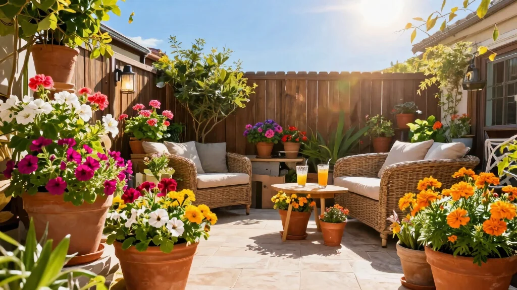 14 Potted Plants Patio Ideas That Thrive in Full Sun