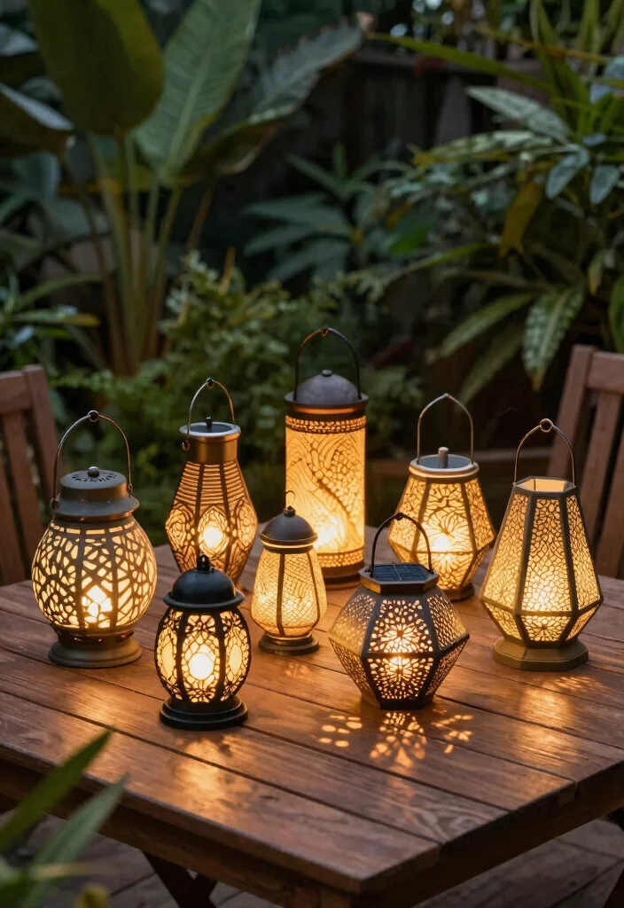 14 Terrace Lights Concepts That Install Without Running New Electrical - 2. Solar Lanterns: Versatile & Charming 1