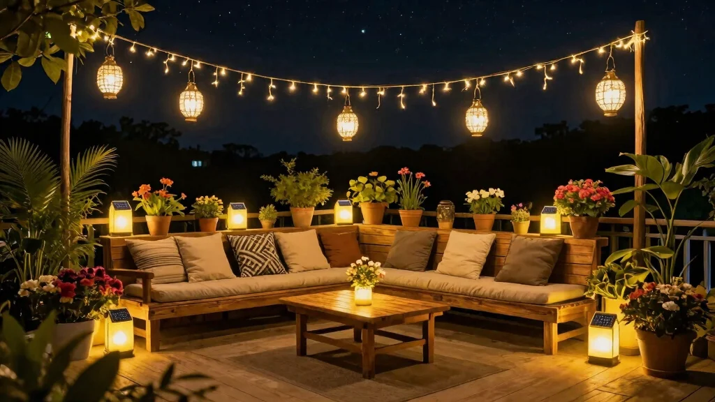 14 Terrace Lights Concepts That Install Without Running New Electrical