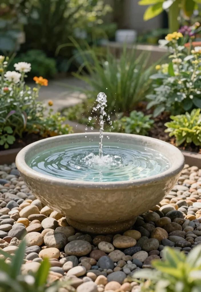 15 Fuente Para Patio Ideas Que No Necesitan Instalacion Complicada - 9. Bowl Fountain 1
