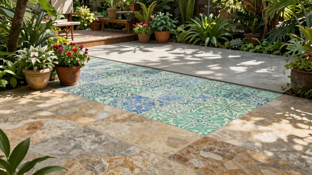 15 Outdoor Floor Tile Style Ideas That Hide Dirt and Stains