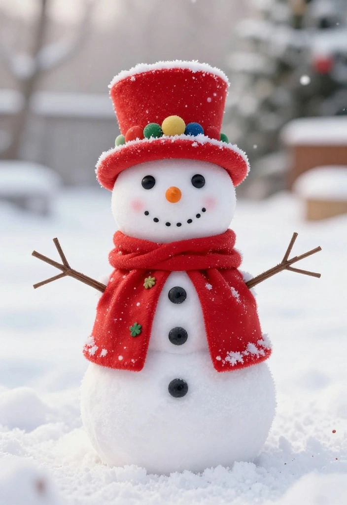 15 Outdoor Snowman Ideas That Survive Wind Without Tipping - 7. Nutcracker Snowman 1