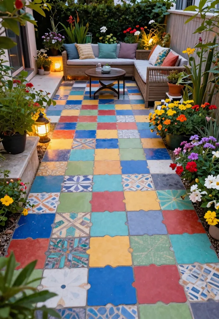15 Outdoor Tiles Flooring Ideas That Don't Crack in Freeze-Thaw Cycles - 10. Interlocking Tiles 1