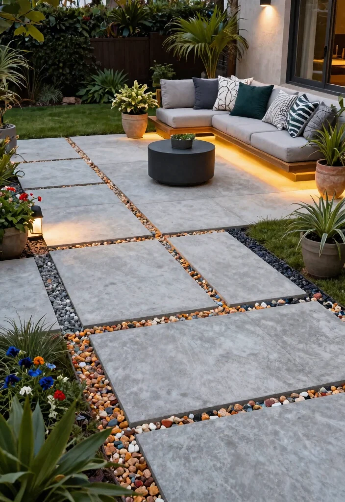 15 Outdoor Tiles Flooring Ideas That Don't Crack in Freeze-Thaw Cycles - 3. Concrete Tiles 1