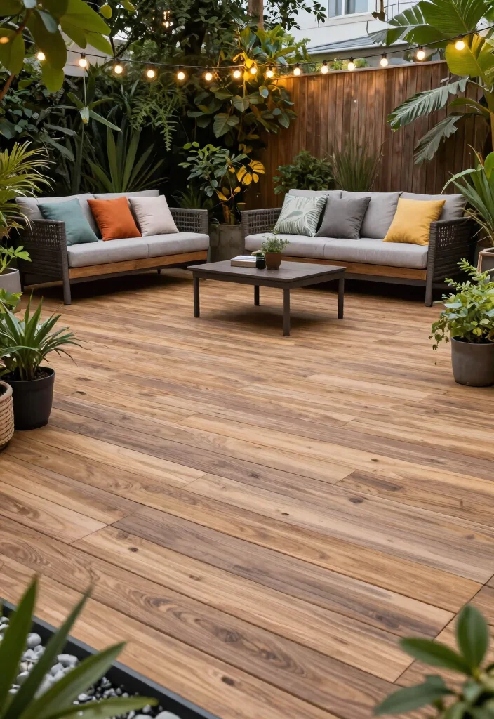 15 Outdoor Tiles Flooring Ideas That Don't Crack in Freeze-Thaw Cycles - 8. Composite Deck Tiles 1