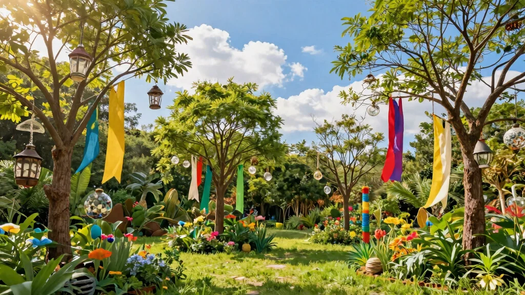 15 Outdoor Tree Decorations That Stay Put in Wind and Weather