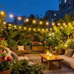 15 Ways to Hang Outdoor String Lights Without Drilling Into Stone