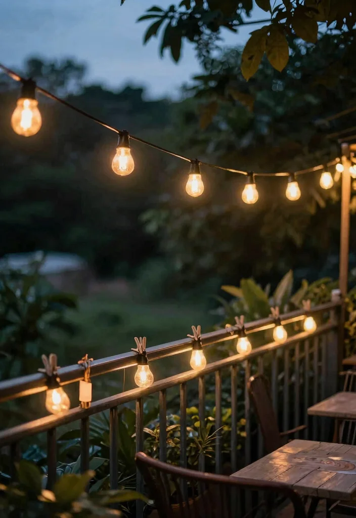 15 Ways to Hang Outdoor String Lights Without Drilling Into Stone - 6. Try Magnetic Clips 1