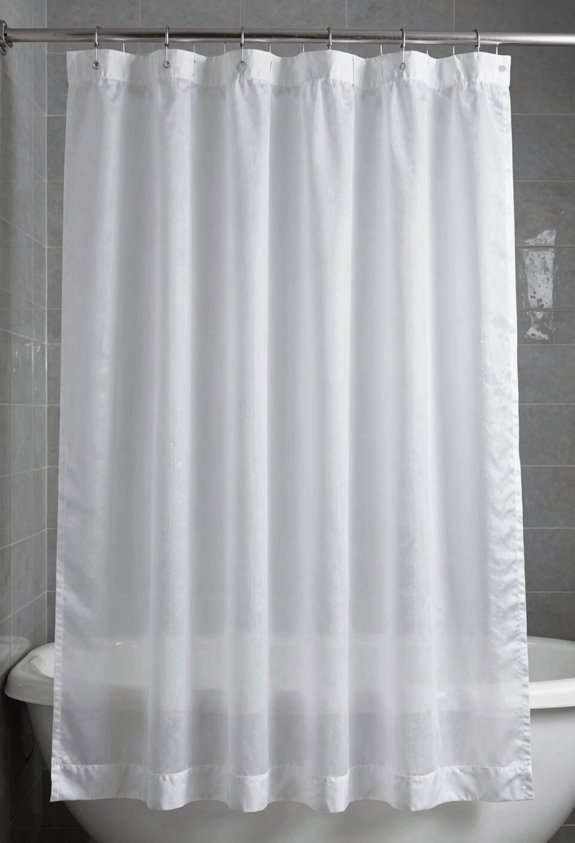 72 inch shower rod standard works well
