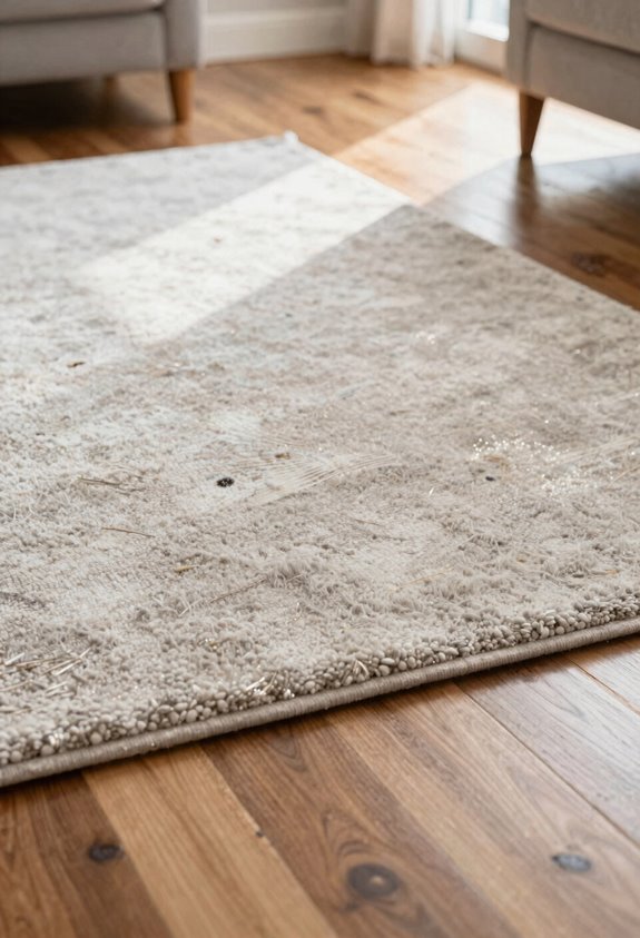 avoid rug pad faster wear