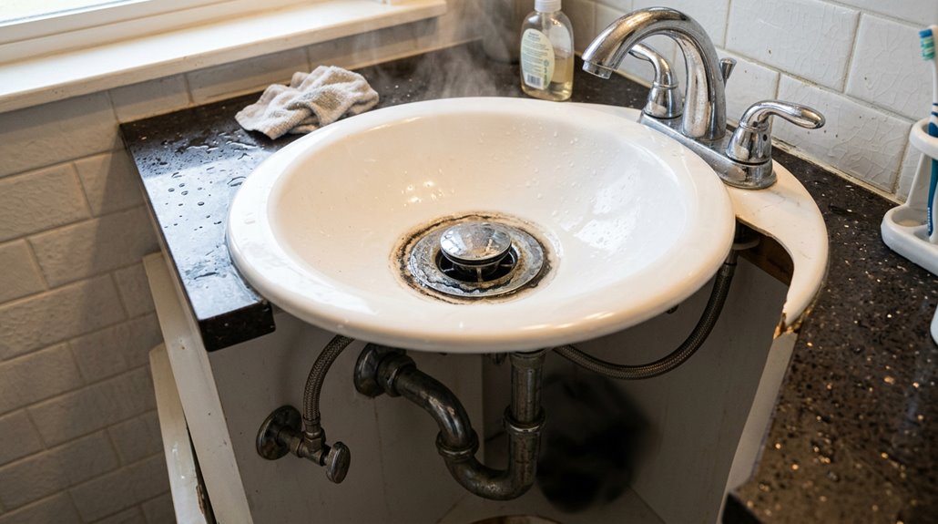 bathroom sink odor causes and fixes