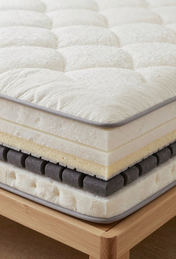 core mattress options innerspring foam latex
