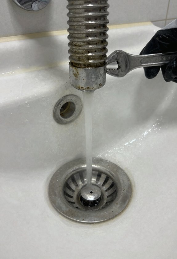 corrugated pipes trap odors forever