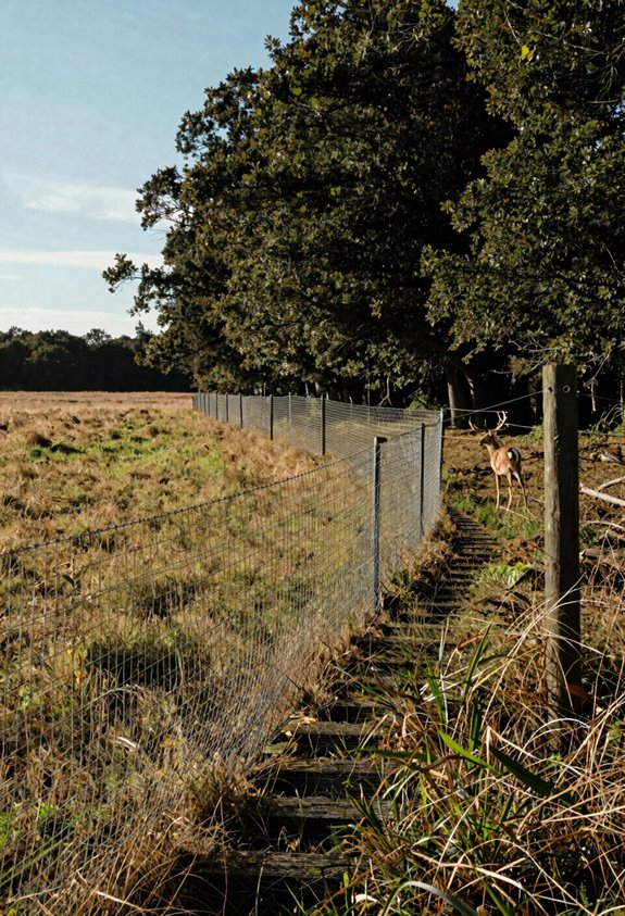 deer fence height adjustments