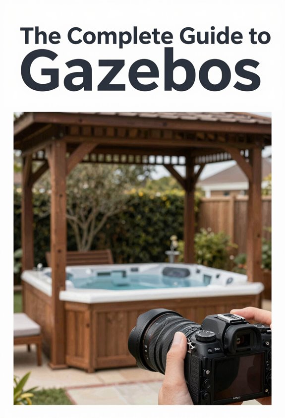 dining hot tub retreat gazebo guidance