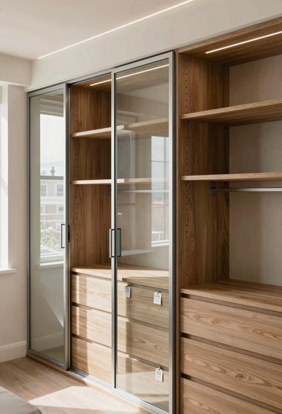 four closet design levels explained